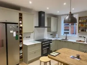 Kitchen completion walls F&B 274 "Ammonite"